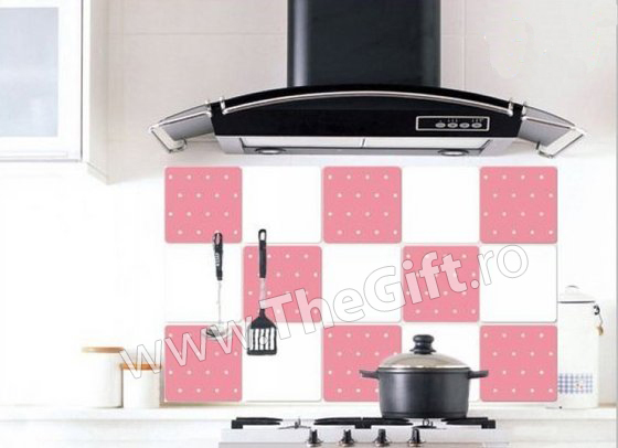 Autocolant de perete, din aluminiu, pentru bucatarie